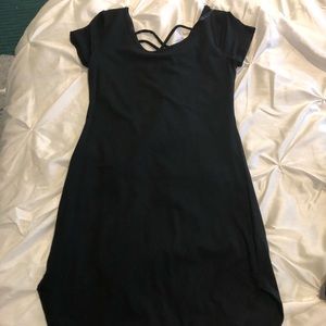 Lace up dress
